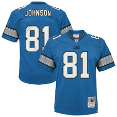 NFL Calvin Johnson Detroit Lions Youth Legacy Replica Jersey - Blue discount