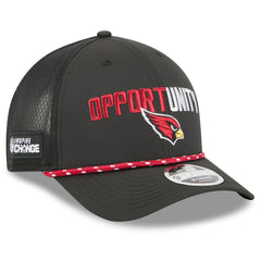 Arizona Cardinals New Era 2025 Inspire Change 9FORTY M-Crown Adjustable Hat Black
