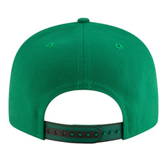 Boston Celtics Youth 2025 NBA Tip Off Split Panel 9FIFTY Snapback Hat White/Kelly Green