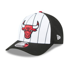 Chicago Bulls 2025 NBA Tip Off M-Crown A-Frame 9FORTY Adjustable Hat White/Black