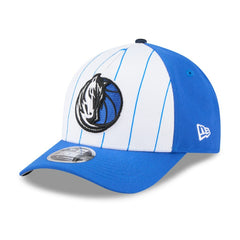 Dallas Mavericks 2025 NBA Tip Off M-Crown A-Frame 9FORTY Adjustable Hat White/Blue