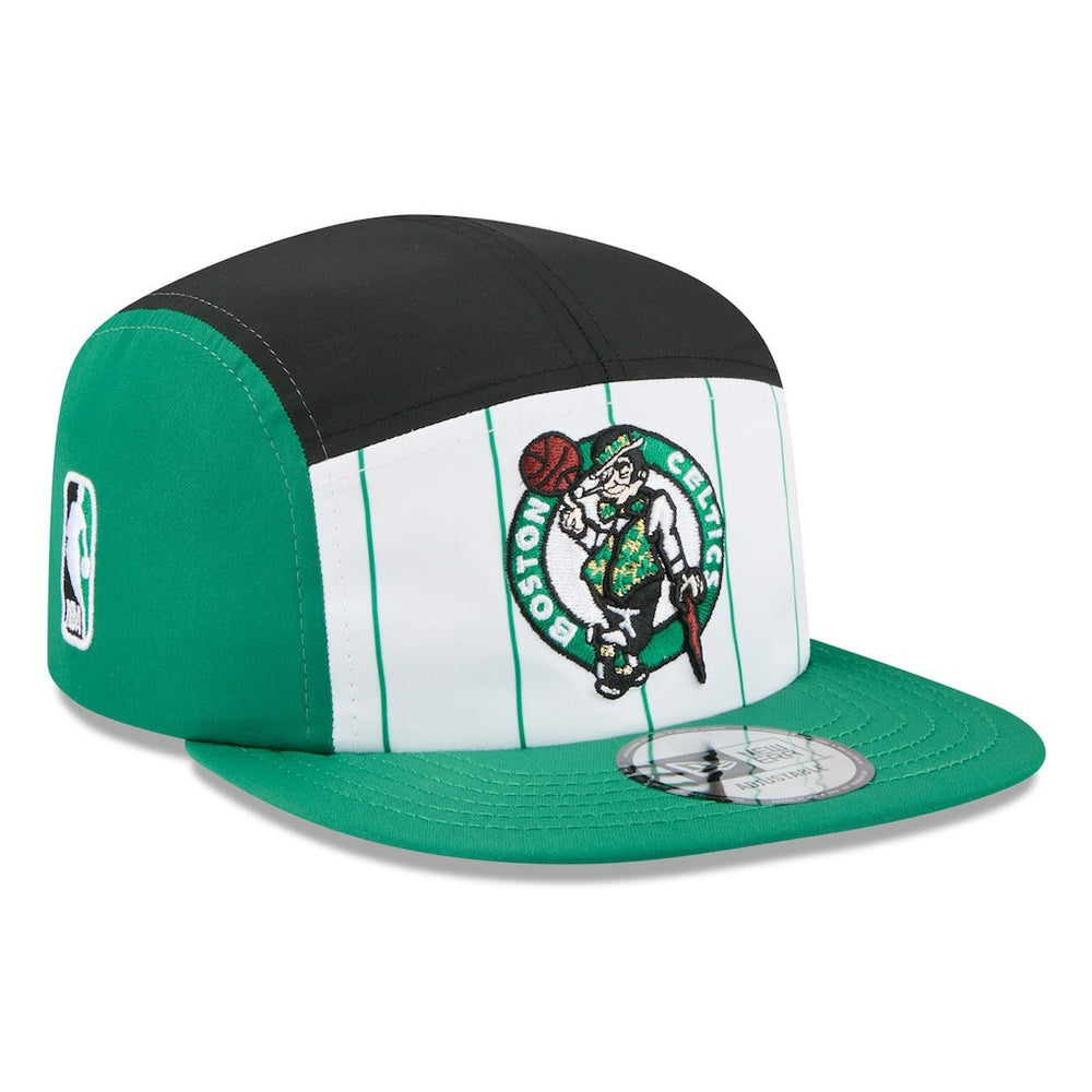 Boston Celtics 2025 NBA Tip Off Camper Adjustable Hat White/Kelly Green