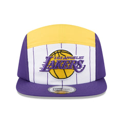 Los Angeles Lakers 2025 NBA Tip Off Camper Adjustable Hat White/Purple
