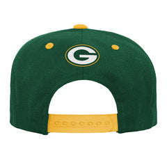 Green Bay Packers Outerstuff Youth Team Gradient Deadstock Snapback Hat Green