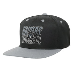 Las Vegas Raiders Outerstuff Youth Team Gradient Deadstock Snapback Hat Black