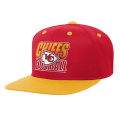 Kansas City Chiefs Outerstuff Youth Team Gradient Deadstock Snapback Hat Red