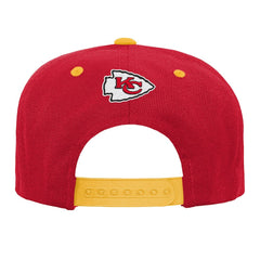 Kansas City Chiefs Outerstuff Youth Team Gradient Deadstock Snapback Hat Red
