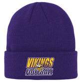 Minnesota Vikings Outerstuff Youth Team Gradient Cuffed Knit Hat Purple