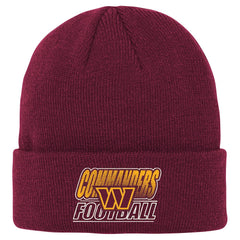 Washington Commanders Outerstuff Youth Team Gradient Cuffed Knit Hat Burgundy