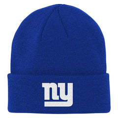 New York Giants Outerstuff Youth Team Gradient Cuffed Knit Hat Royal