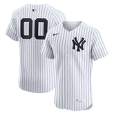 MLB New York Yankees Nike Home Elite Custom Jersey - White