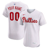 Philadelphia Phillies Nike Home Elite Custom Jersey - White Jerseys