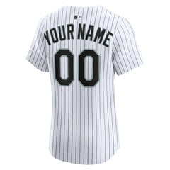 Chicago White Sox Nike Home Elite Custom Jersey - White Jerseys