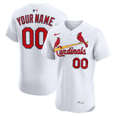 MLB St. Louis Cardinals Nike Home Elite Custom Jersey - White