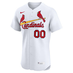 MLB St. Louis Cardinals Nike Home Elite Custom Jersey - White