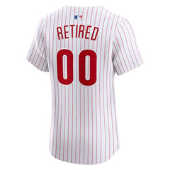 MLB Philadelphia Phillies Nike Home Elite Pick-A-Player Retired Roster Jersey - White