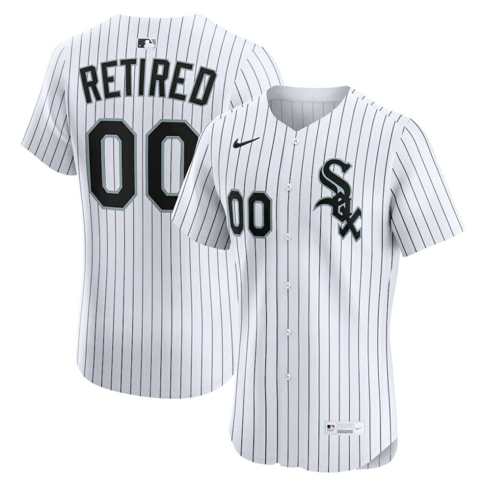 MLB Chicago White Sox Nike Home Elite Pick-A-Player Retired Roster Jersey - White