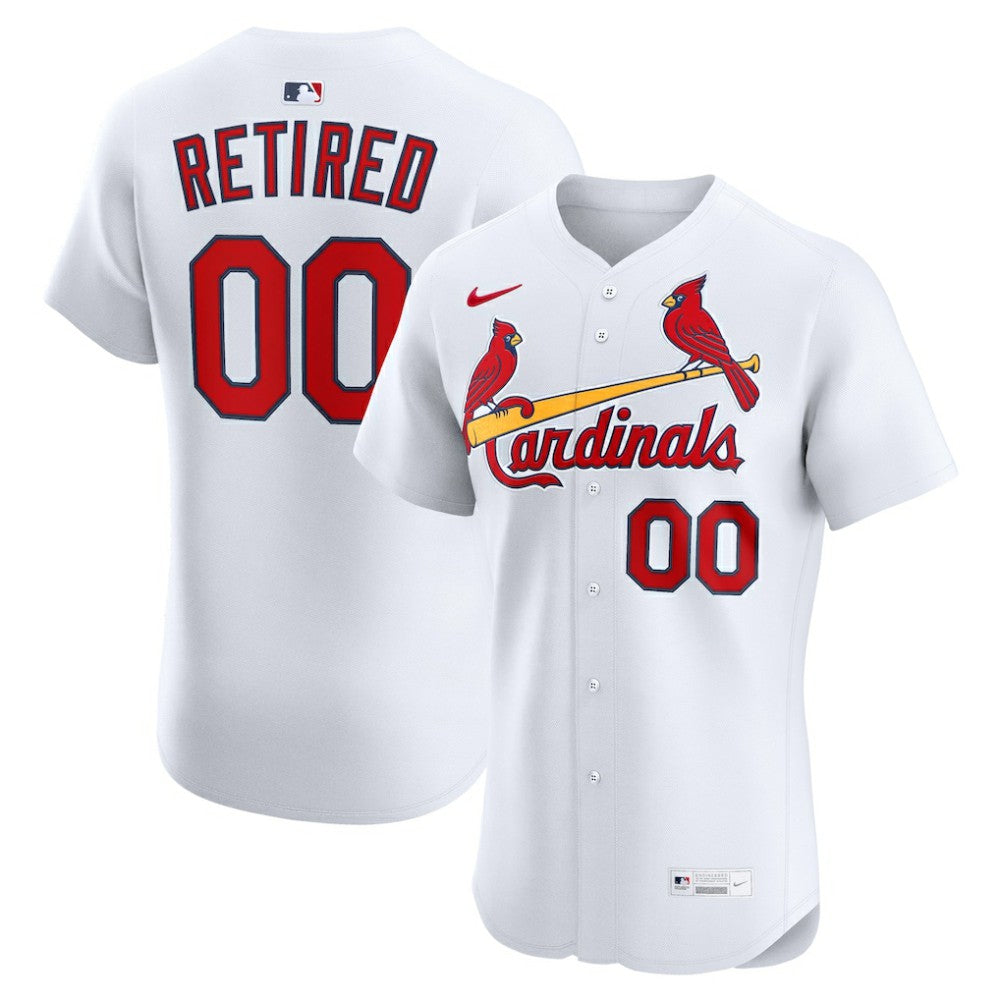 MLB St. Louis Cardinals Nike Home Elite Pick-A-Player Retired Roster Jersey - White