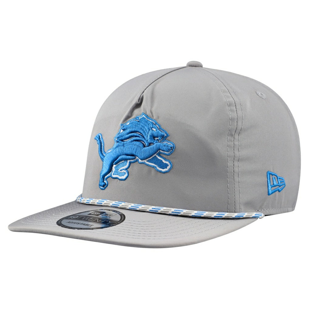 Detroit Lions New Era Rope 19TWENTY Hat Silver