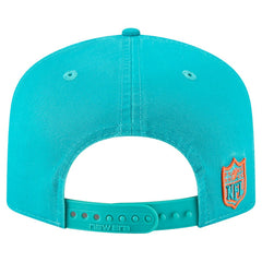 Miami Dolphins New Era Team 19TWENTY Adjustable Hat Aqua