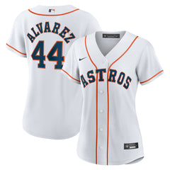 MLB Yordan Alvarez Houston Astros Nike Women's Home Replica Jersey - White