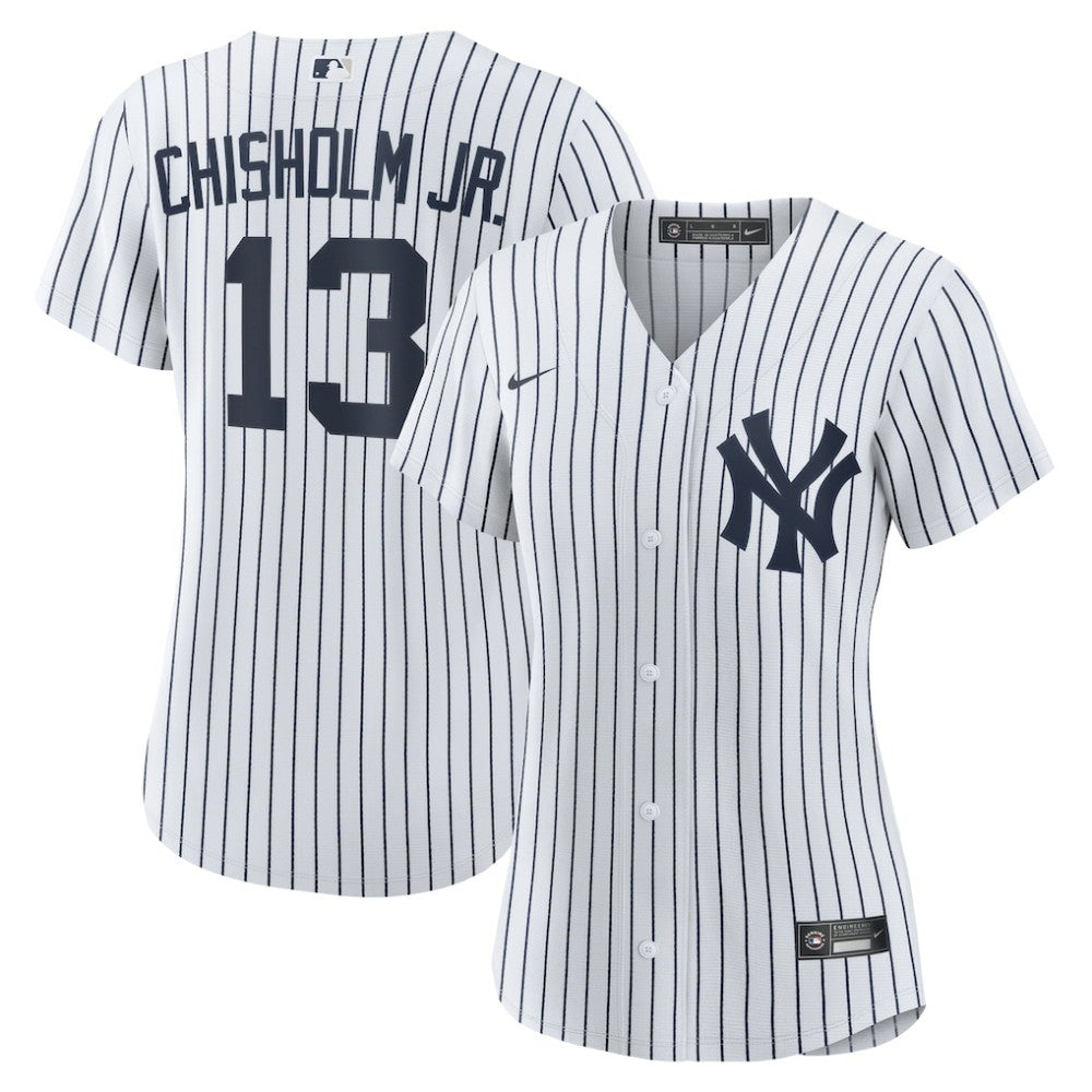 MLB Jazz Chisholm Jr. New York Yankees Nike Women's Home Replica Jersey - White
