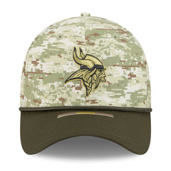 Minnesota Vikings New Era 2025 Salute to Service 39THIRTY Flex Hat Camo