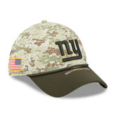 New York Giants New Era 2025 Salute to Service 39THIRTY Flex Hat Camo