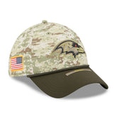 Baltimore Ravens New Era 2025 Salute to Service 39THIRTY Flex Hat Camo