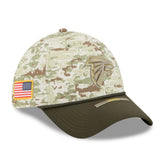 Atlanta Falcons New Era 2025 Salute to Service 39THIRTY Flex Hat Camo
