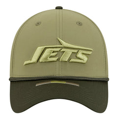 New York Jets New Era 2025 Salute to Service 39THIRTY Flex Hat Green