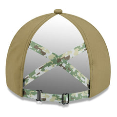 Las Vegas Raiders New Era Women's 2025 Salute to Service Pony Tail Adjustable Hat Green