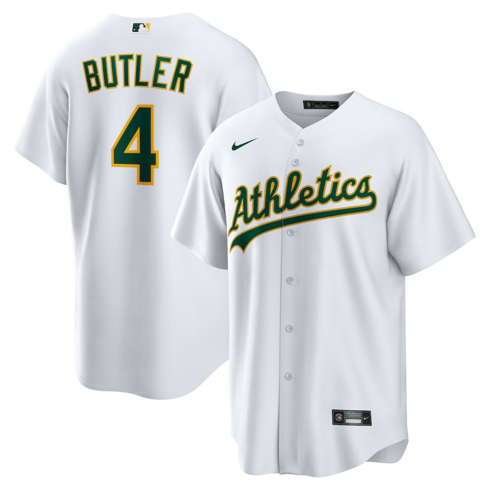 MLB Lawrence Butler Athletics Nike Home Replica Jersey - White