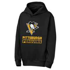 NHL Pittsburgh Penguins Outerstuff Youth Back to Basics Hoodie - Black