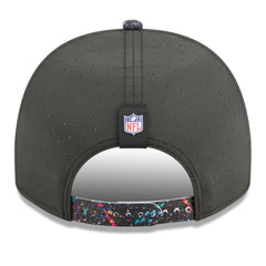 Cleveland Browns New Era 2025 NFL Crucial Catch A-Frame 9FIFTY Snapback Hat Black