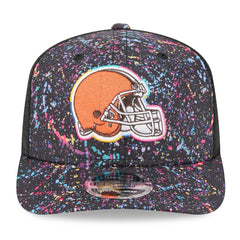 Cleveland Browns New Era 2025 NFL Crucial Catch 9SEVENTY Adjustable Hat Black