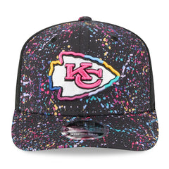 Kansas City Chiefs New Era 2025 NFL Crucial Catch 9SEVENTY Adjustable Hat Black