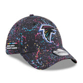 Atlanta Falcons New Era 2025 NFL Crucial Catch 39THIRTY Flex Hat Black