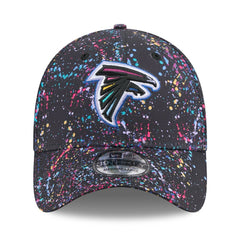 Atlanta Falcons New Era 2025 NFL Crucial Catch 39THIRTY Flex Hat Black