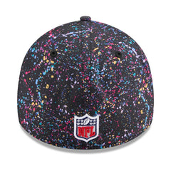 Atlanta Falcons New Era 2025 NFL Crucial Catch 39THIRTY Flex Hat Black