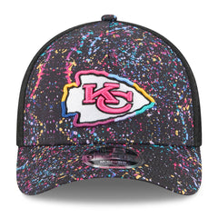 Kansas City Chiefs New Era 2025 NFL Crucial Catch 9FORTY Adjustable Hat Black