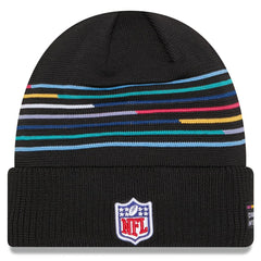 Arizona Cardinals New Era 2025 NFL Crucial Catch Cuffed Knit Hat Black