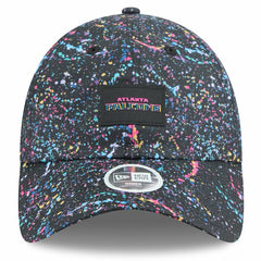 Atlanta Falcons New Era Women's 2025 NFL Crucial Catch Pony Tail Adjustable Hat Black
