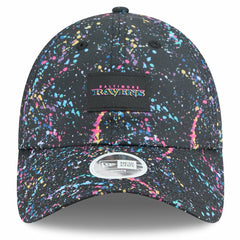 Baltimore Ravens New Era Women's 2025 NFL Crucial Catch Pony Tail Adjustable Hat Black