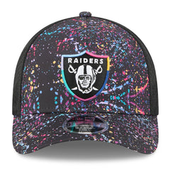 Las Vegas Raiders New Era Youth 2025 NFL Crucial Catch 9FORTY Adjustable Hat Black
