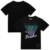 Milwaukee Bucks Worldwide Collection Tri-Logo T-Shirt Black