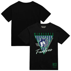 Minnesota Timberwolves Worldwide Collection Tri-Logo T-Shirt Black
