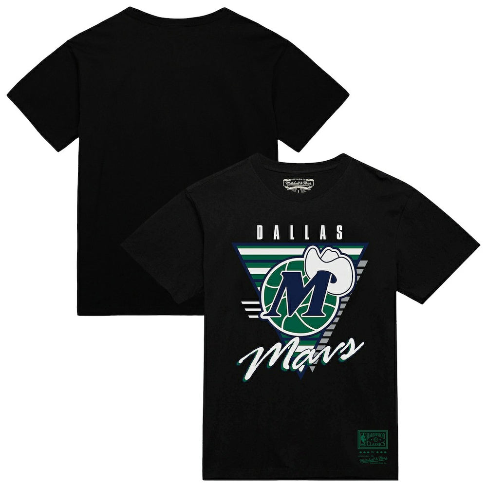 Dallas Mavericks Worldwide Collection Tri-Logo T-Shirt Black