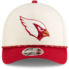 Arizona Cardinals New Era Youth 2025 Rivalries Collection 9FORTY A-Frame Adjustable Hat Natural