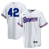 MLB Texas Rangers Nike Home 2025 Jackie Robinson Day Replica Jersey - White